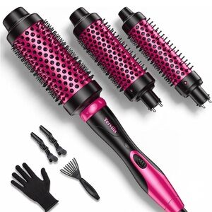 Thermal Brush Set 3-in-1 Create Blowout Look, Dual Voltage